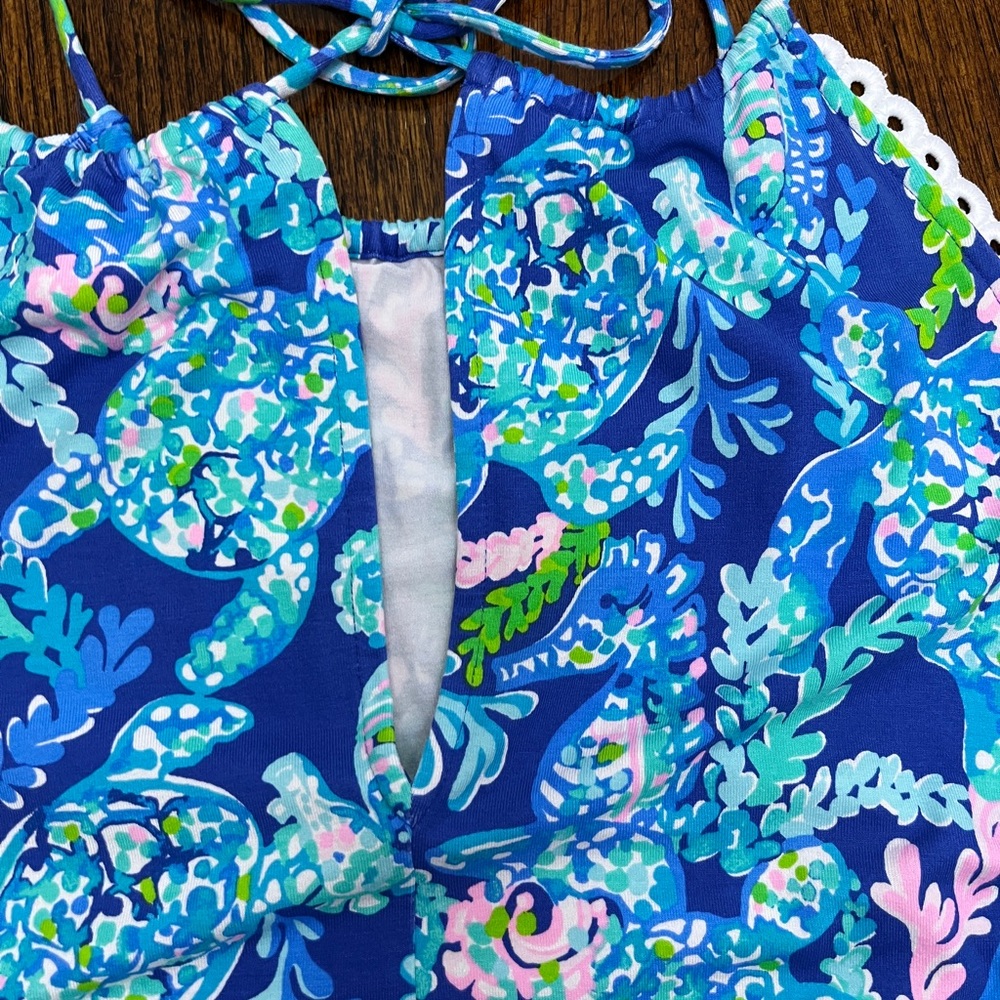 NWOT Lilly Pulitzer Gianni Skort Romper - Picture 8 of 13